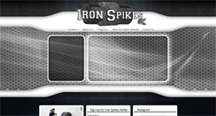 Desktop Screenshot of ironspikestraining.com